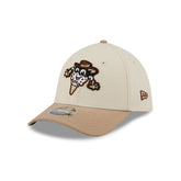 Binghamton Rumble Ponies Theme Night Beige 39THIRTY M-Crown Stretch Fit Hat