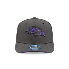 Baltimore Ravens 2026 Sideline Cold Weather 9SEVENTY Stretch-Snap Hat