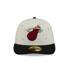 Miami Heat Chrome Pearl 59FIFTY Fitted Hat