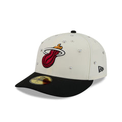 Miami Heat Chrome Pearl 59FIFTY Fitted Hat