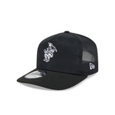 Boston Celtics Black & White Mesh 19TWENTY Trucker Hat
