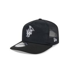 Boston Celtics Black & White Mesh 19TWENTY Trucker Hat