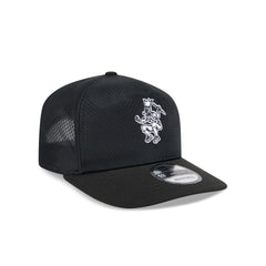 Boston Celtics Black & White Mesh 19TWENTY Trucker Hat