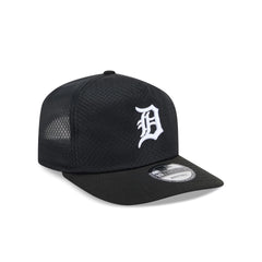 Detroit Tigers Black & White Mesh 19TWENTY Trucker Hat