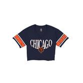 Chicago Bears 2026 Functional Fandom Women's Cropped T-Shirt
