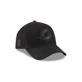 Miami Dolphins Waxed Canvas Black 59FORTY A-Frame Fitted Hat