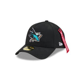 Alpha Industries x San Jose Sharks 59FORTY A-Frame Fitted Hat