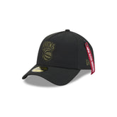 Alpha Industries x New York Knicks Black 59FORTY A-Frame Fitted Hat