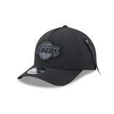 Alpha Industries x Los Angeles Lakers Nylon Black 9FORTY M-Crown A-Frame Snapback Hat