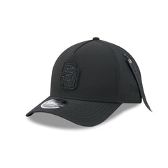 Alpha Industries x San Diego Padres Nylon Black 9FORTY M-Crown A-Frame Snapback Hat