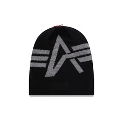 Alpha Industries x Philadelphia 76ers Black Beanie Hat