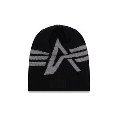 Alpha Industries x Vancouver Grizzlies Black Beanie Hat