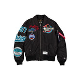 Alpha Industries x Detroit Pistons Hardwood Classics MA-1 Flight Jacket