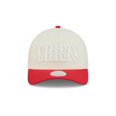Kansas City Chiefs Two Tone Chrome Women's 9FORTY M-Crown A-Frame Snapback Hat