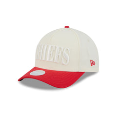 Kansas City Chiefs Two Tone Chrome Women's 9FORTY M-Crown A-Frame Snapback Hat
