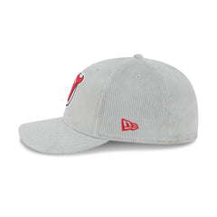 New Jersey Devils Light Gray Corduroy 59FIFTY Fitted Hat