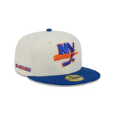 New York Islanders Deceptor Chrome White 59FIFTY Fitted Hat