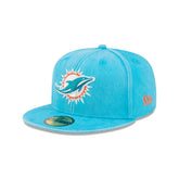 Miami Dolphins Washed 59FIFTY Fitted Hat