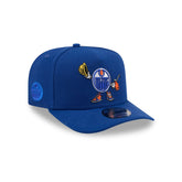 Edmonton Oilers Cartoon 9FIFTY A-Frame Snapback Hat