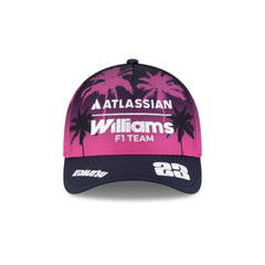 2026 Miami Race Special Atlassian Williams F1 Team Alex Albon 9FORTY M-Crown A-Frame Snapback Hat
