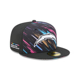 Los Angeles Chargers 2026 Crucial Catch 59FIFTY Fitted Hat