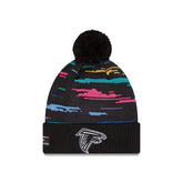 Atlanta Falcons 2026 Crucial Catch Pom Knit Hat