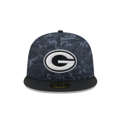 Green Bay Packers 2026 Salute to Service 59FIFTY Fitted Hat