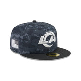 Los Angeles Rams 2026 Salute to Service 59FIFTY Fitted Hat