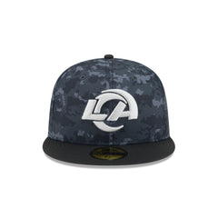 Los Angeles Rams 2026 Salute to Service 59FIFTY Fitted Hat