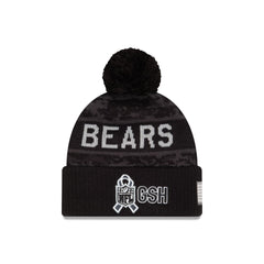 Chicago Bears 2026 Salute to Service Pom Knit Hat