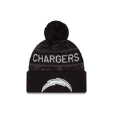 Los Angeles Chargers 2026 Salute to Service Pom Knit Hat