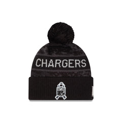 Los Angeles Chargers 2026 Salute to Service Pom Knit Hat