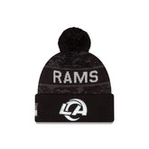 Los Angeles Rams 2026 Salute to Service Pom Knit Hat