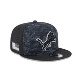 Detroit Lions 2026 Salute to Service 9FIFTY Snapback Hat