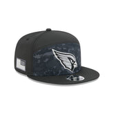 Arizona Cardinals 2026 Salute to Service Split Panel 9FIFTY Snapback Hat