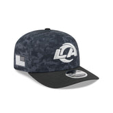 Los Angeles Rams 2026 Salute to Service 9SEVENTY Stretch-Snap Hat