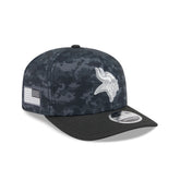 Minnesota Vikings 2026 Salute to Service 9SEVENTY Stretch-Snap Hat