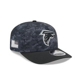 Atlanta Falcons 2026 Salute to Service 9SEVENTY Stretch-Snap Hat