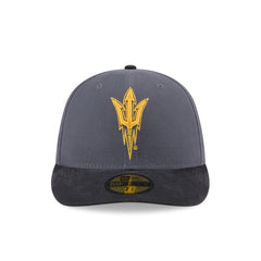 Arizona State Sun Devils Graphite Twill 59FIFTY Fitted Hat