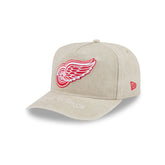 Detroit Red Wings Brushed Cotton Stone 9FIFTY A-Frame Snapback Hat