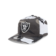 Las Vegas Raiders Washed Nylon Camo 19TWENTY Adjustable Hat