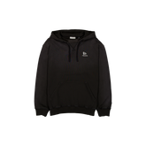 New Era Branded Cap Commuters Heritage Black Hoodie