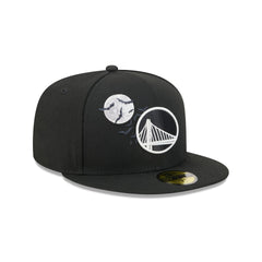 Golden State Warriors Glow-in-the-Dark Bats 59FIFTY Fitted Hat