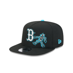 Boston Red Sox Electric Shock Skeleton 9FIFTY A-Frame Snapback Hat