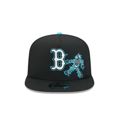 Boston Red Sox Electric Shock Skeleton 9FIFTY A-Frame Snapback Hat