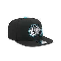 Chicago Blackhawks Electric Shock Skeleton 9FIFTY A-Frame Snapback Hat