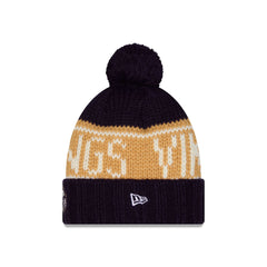 Minnesota Vikings 2026 Rivalries Women's Pom Knit Hat