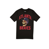 Atlanta Braves Day of the Dead Black T-Shirt