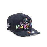 Miami Marlins Day of the Dead Skeleton Dance 19TWENTY Snapback Hat