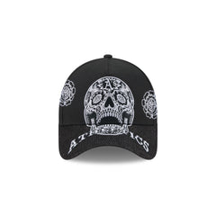 Athletics Day of the Dead Skull 9FORTY A-Frame Snapback Hat